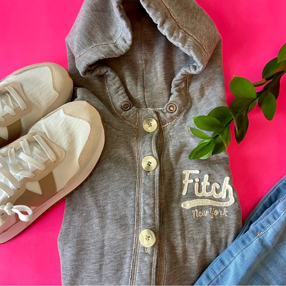 Abercrombie & Fitch Gray Hoodie